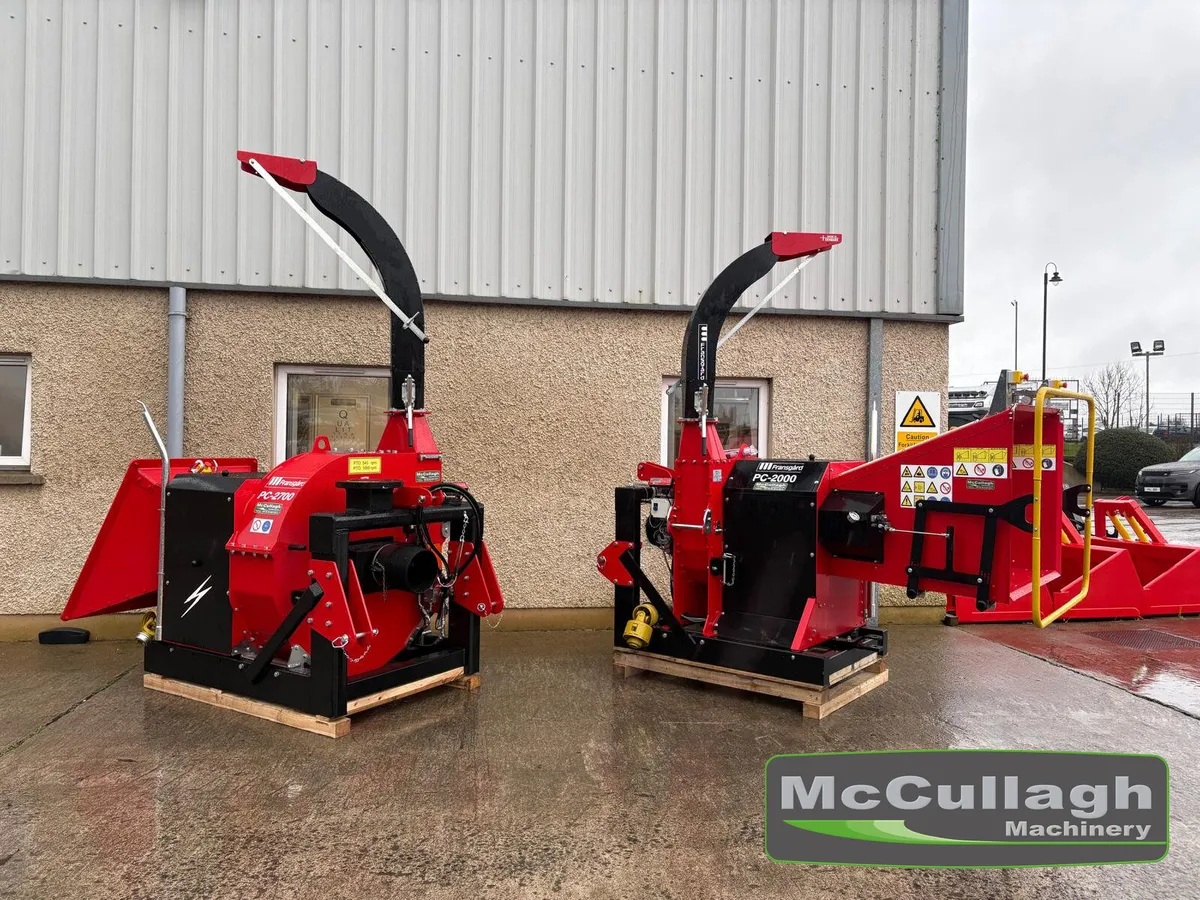 New Fransgard Tractor Mounted PTO Wood Chippers - Image 1