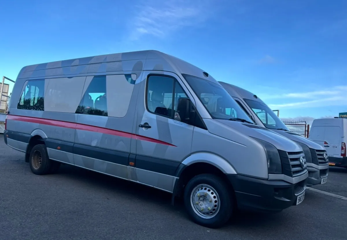 Choice of Two- 2013 Volkswagen Crafter Bus - Image 2