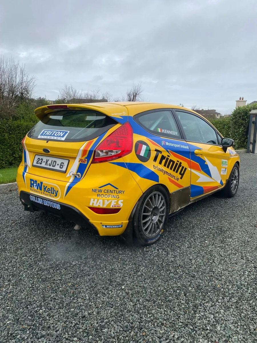 Ford fiesta R2 Rally Car - Image 4