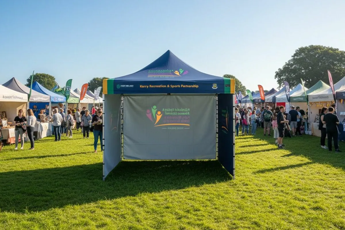 3x3 Branded (Heavy Duty) Pop up Gazebo - Image 3