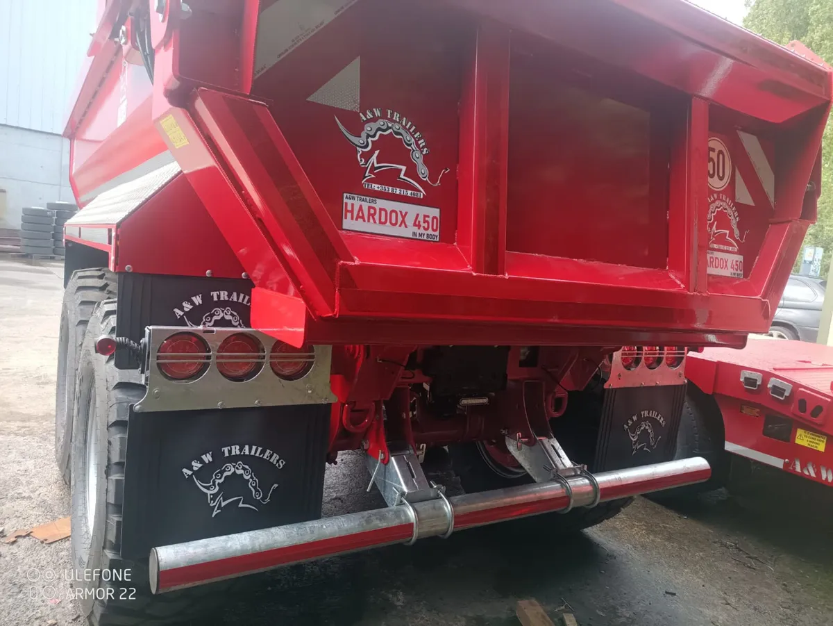 A&W 24 Ton Dump Trailer A&W - Image 4