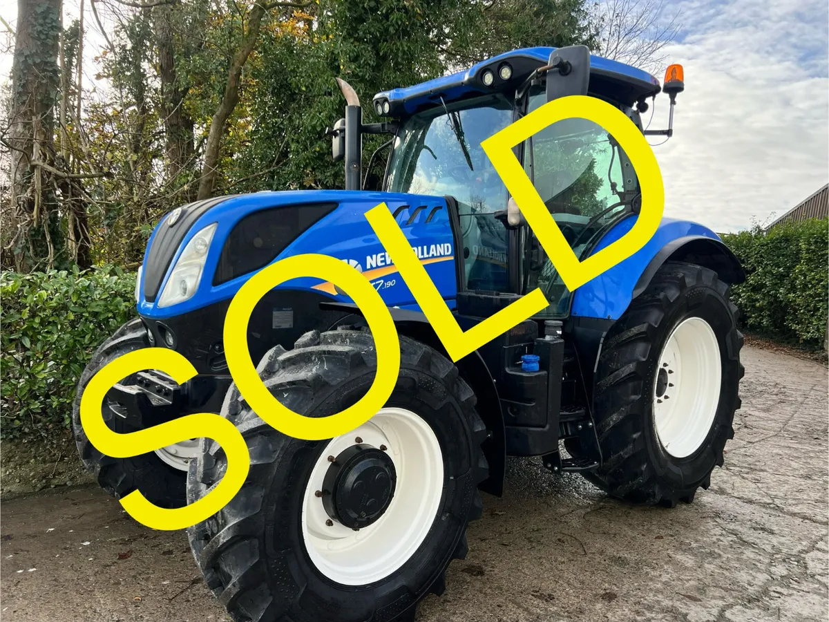 2017 New Holland T7.190 - Image 1