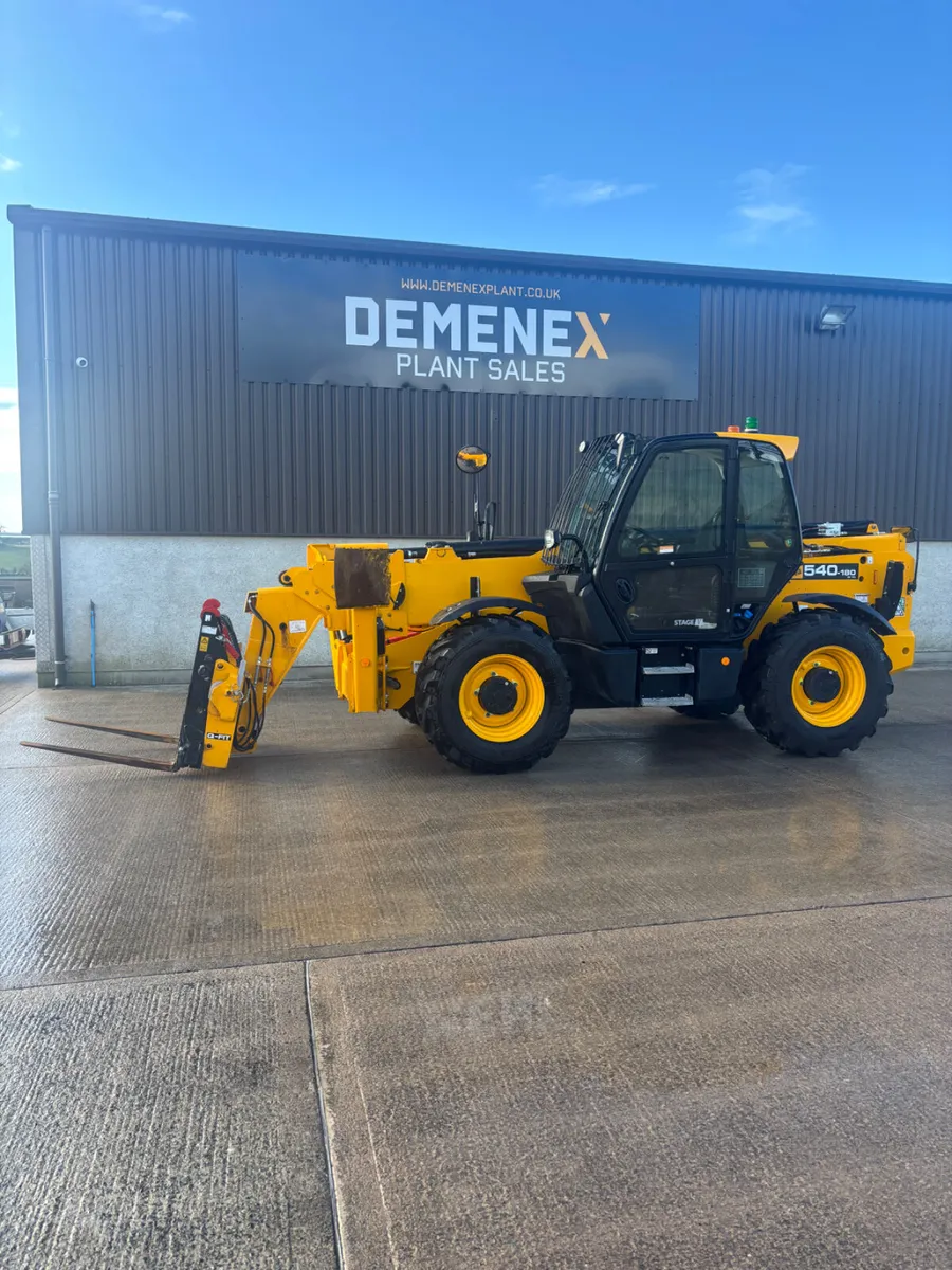 2024 JCB 540v180 - 81KW (109HP) - HYDRAULIC FORKS - Image 1