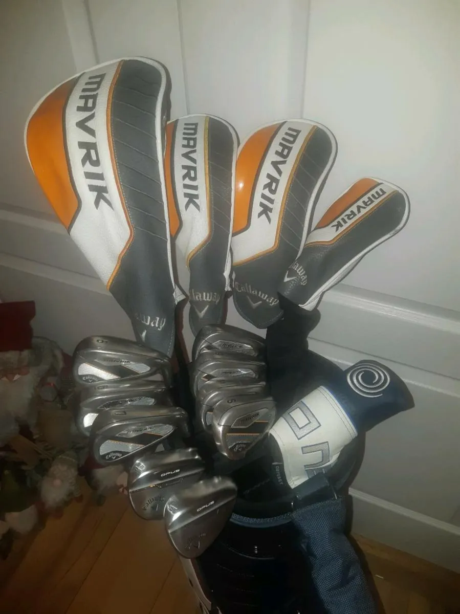 Complete Callaway Mavrik Golf Set Tour Bag - Image 1