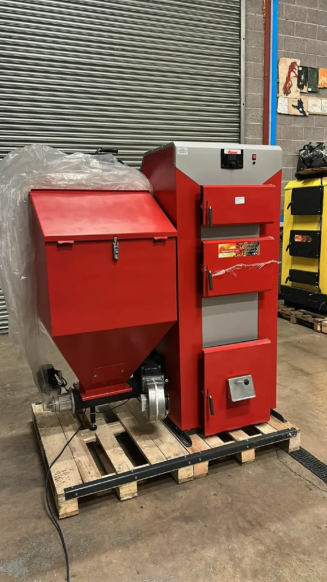 Wood pellet biomass boiler - Image 1