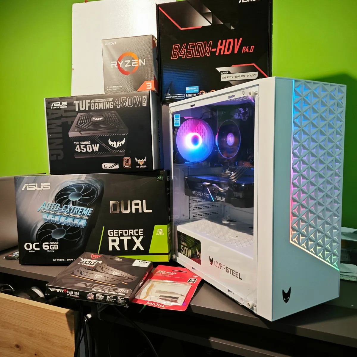 PC Ryzen 3 3100, RTX 2060 6GB, 16GB DDR4 - Image 3