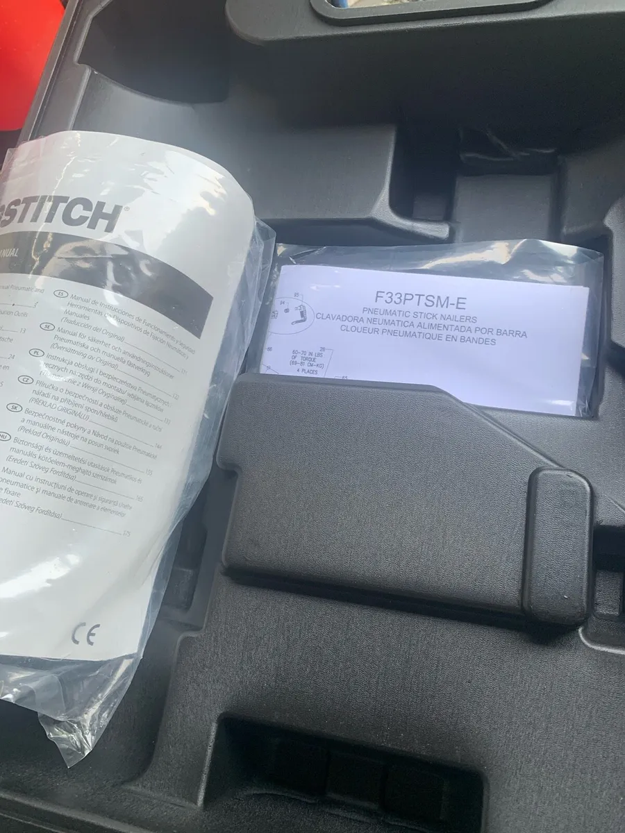 Bostitch framing nailer new air - Image 2