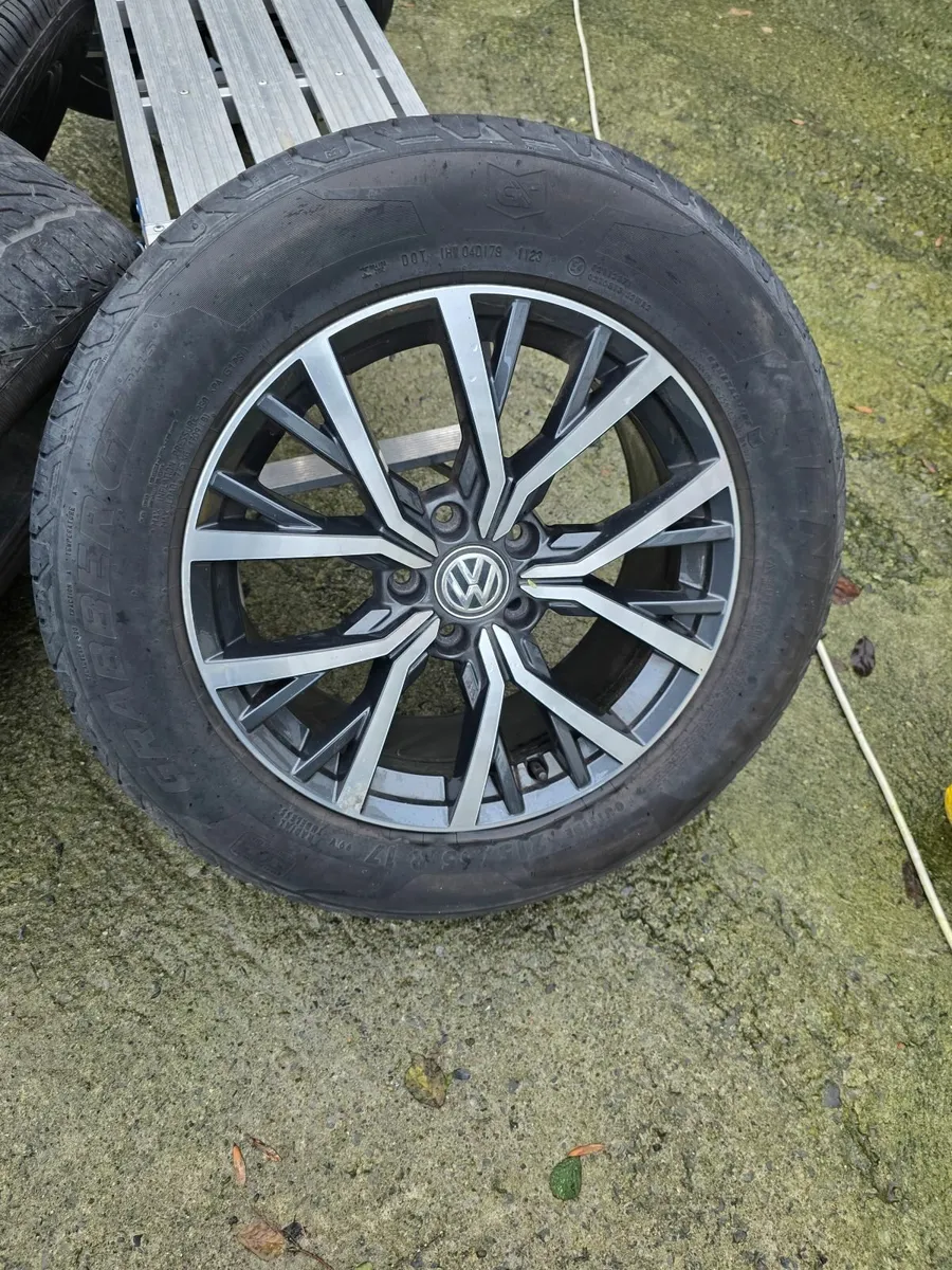 17"  Volkswagen Tiguan Alloy Rims x 4 - Image 1