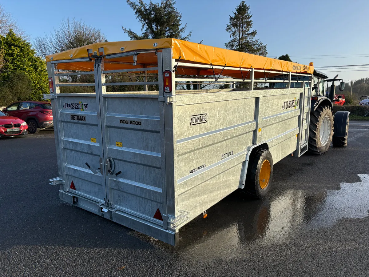 Joskin 6 Metre Livestock Trailer - Image 1