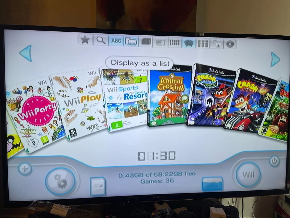 Black Modded Wii (5000+ Games) - Image 3