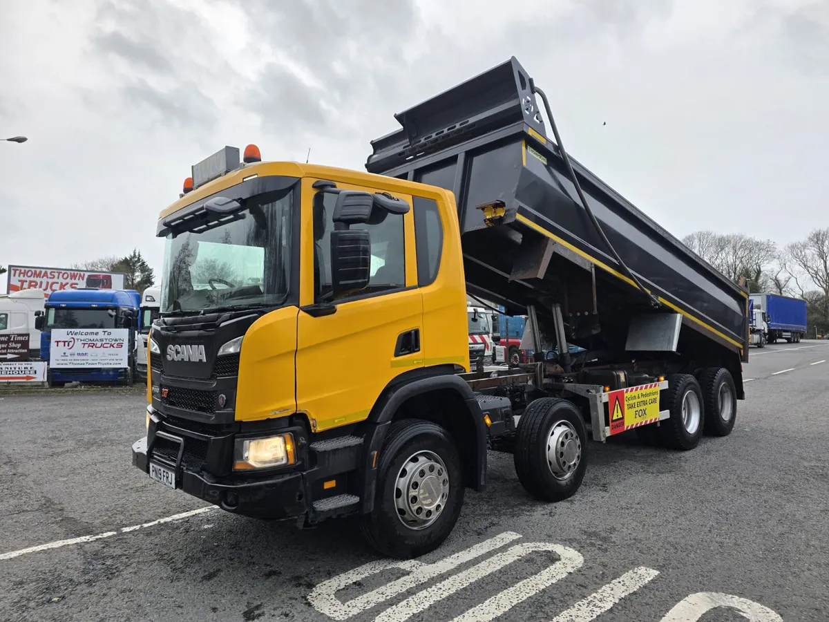 2019 Scania P410 XT 8X4 Tipper with Thompson Steel - Image 3