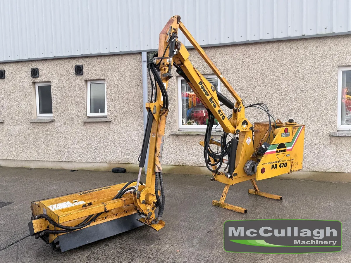 Used McConnel PA470 TI Hedgecutter - Image 1