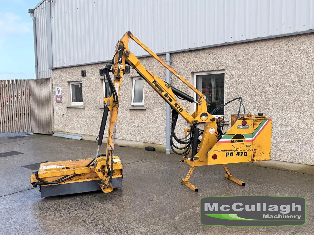 Used McConnel PA470 TI Hedgecutter - Image 2