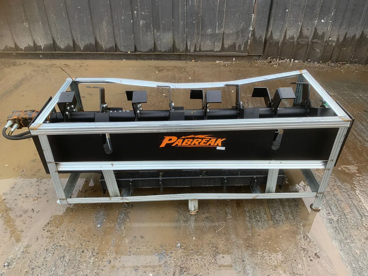 Hydraulic Rotary Tiller To Suit Skidsteer - Image 1