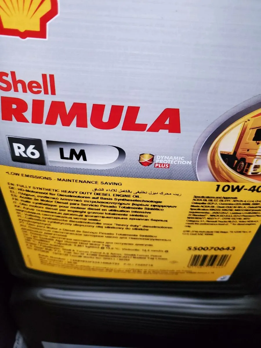 Engine oil Shell 15W40 - Image 4