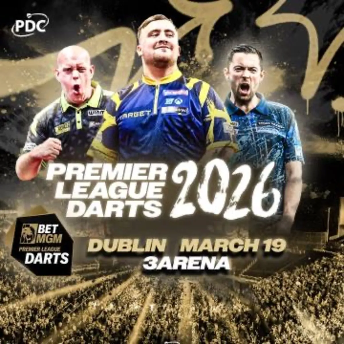 W a nted darts tickets for Dublin