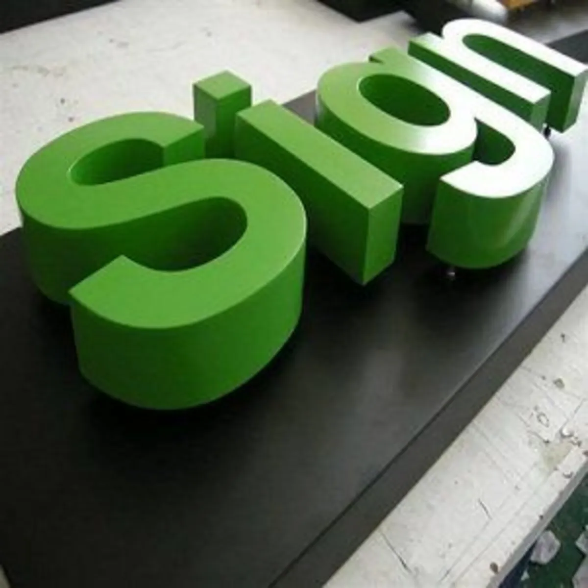 Business services polystyrene 3D letters, units - Image 4