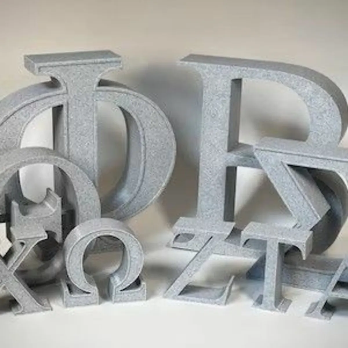 Business services polystyrene 3D letters, units - Image 3