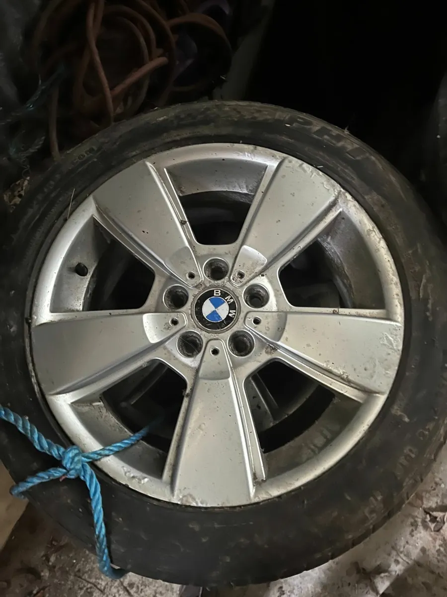 Genuine BMW X3 Alloys wheels/tyres - Image 1