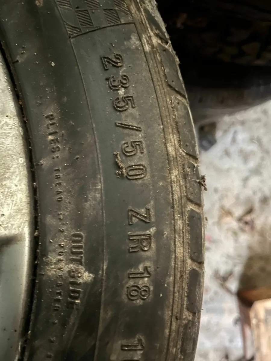 Genuine BMW X3 Alloys wheels/tyres - Image 3