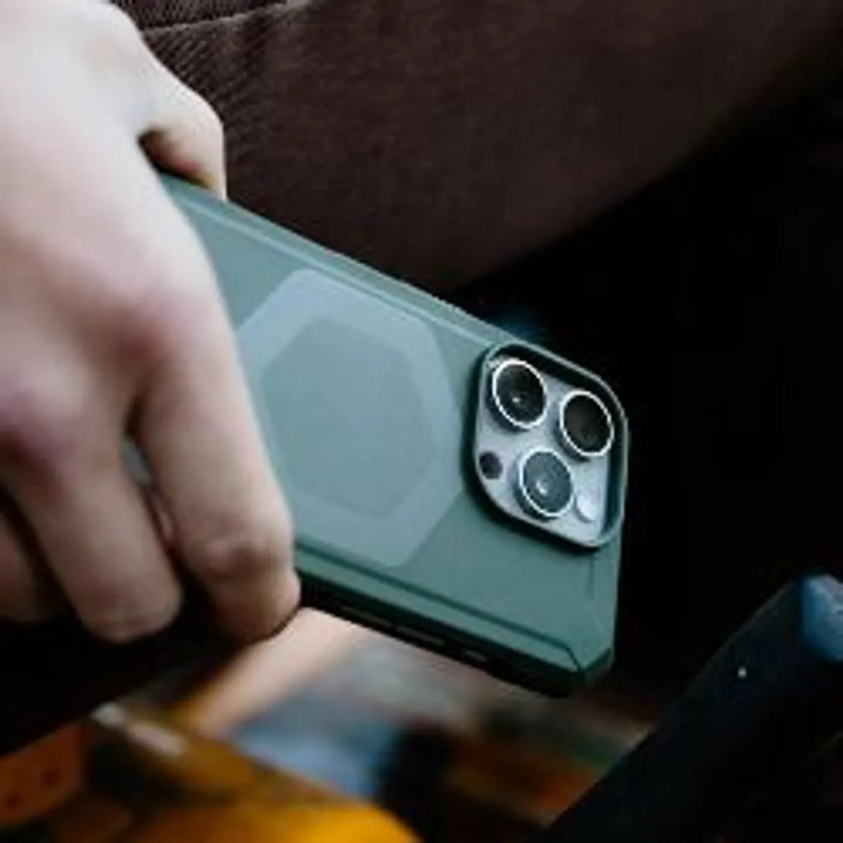 UAG iPhone 15 Pro Case "Essential Armor"  Magnetic/ Magsafe (25FT Drop Tested) - Image 3