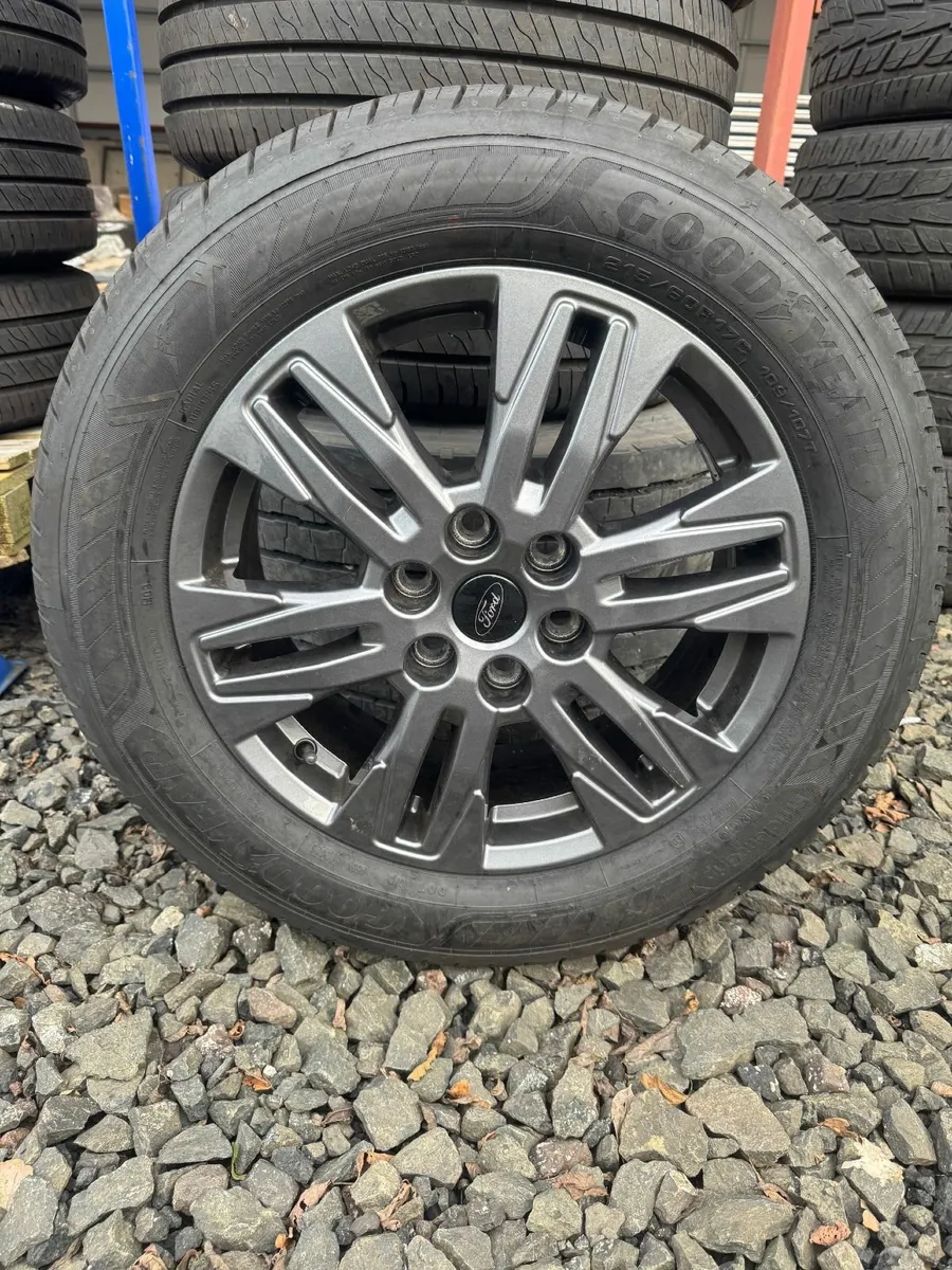 2025 Ford Transit Custom 17" factory alloys set - Image 1