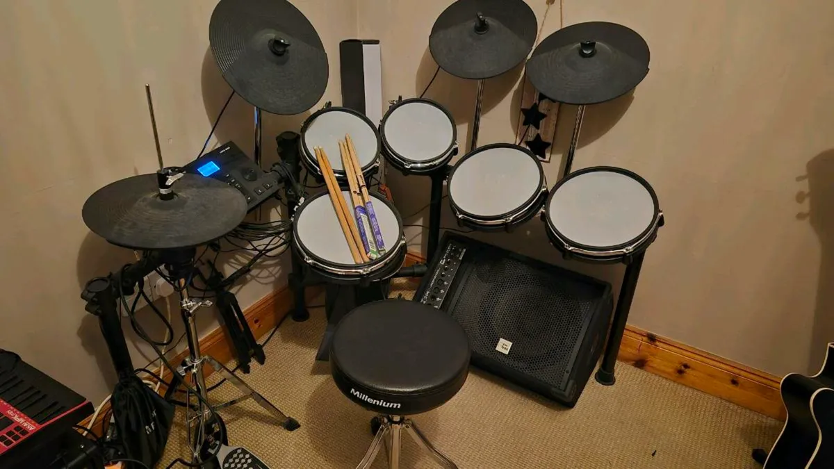 Electrical Drum Kit Millenium MPS-850 E-Drum Set - Image 1