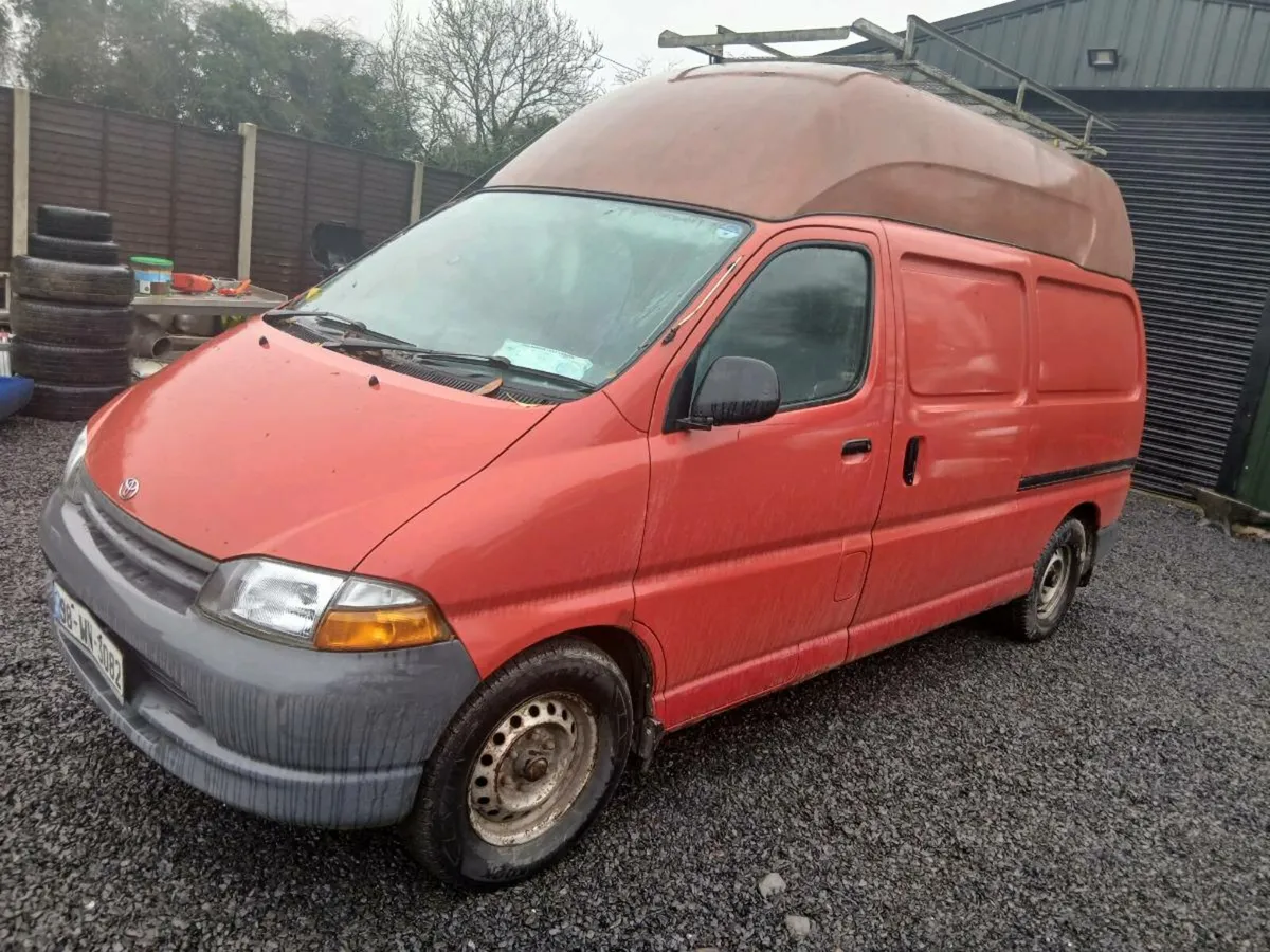 Toyota Hiace 1998 LWB High Roof Tax&Doe - Image 1
