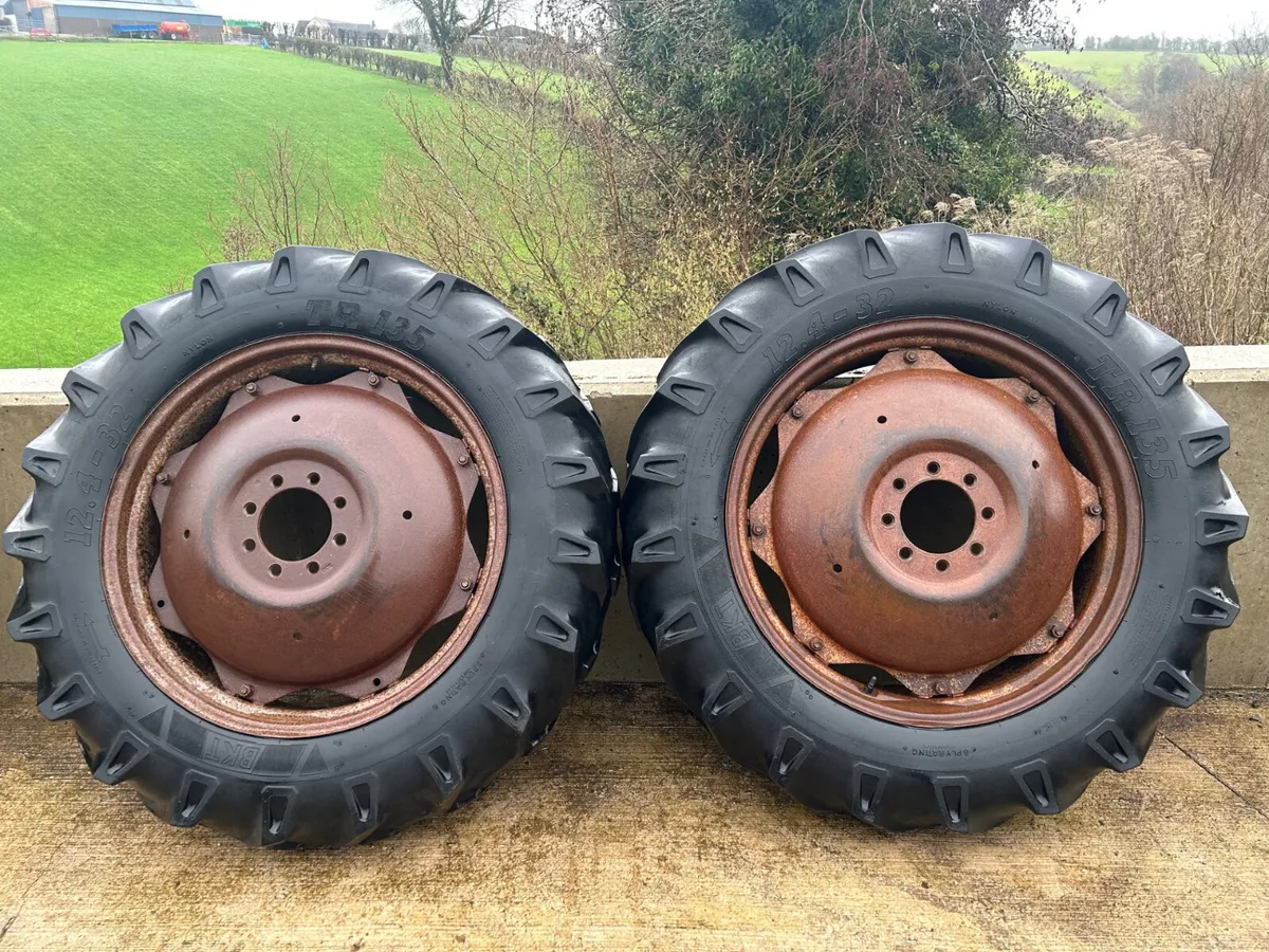 12.4-32 Wheels For A Massey - Image 1