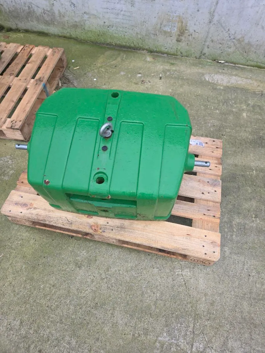 John Deere weight blocks and wheel weights - Image 1