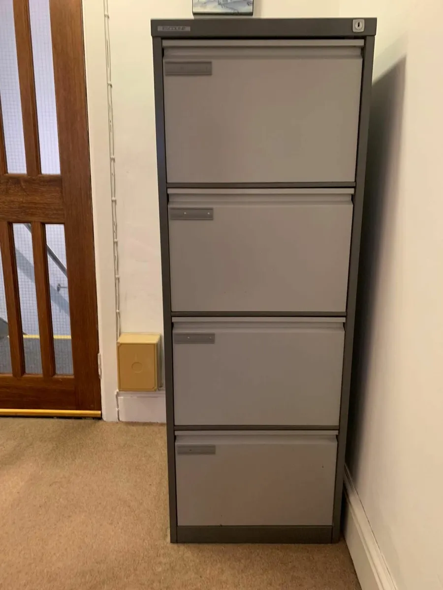 Four-Drawer Filing Cabinet - Image 1