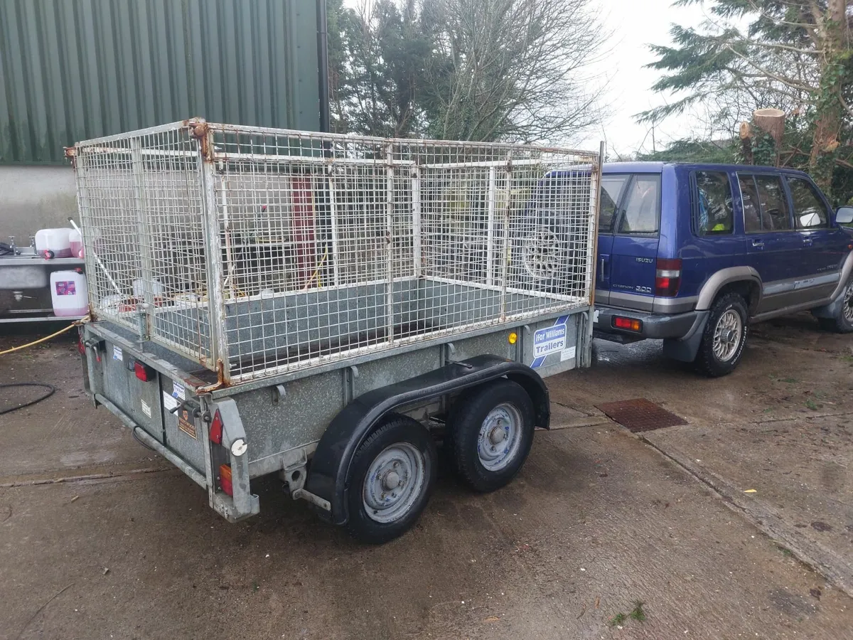 Ifor Williams twin axle cage trailer - Image 1