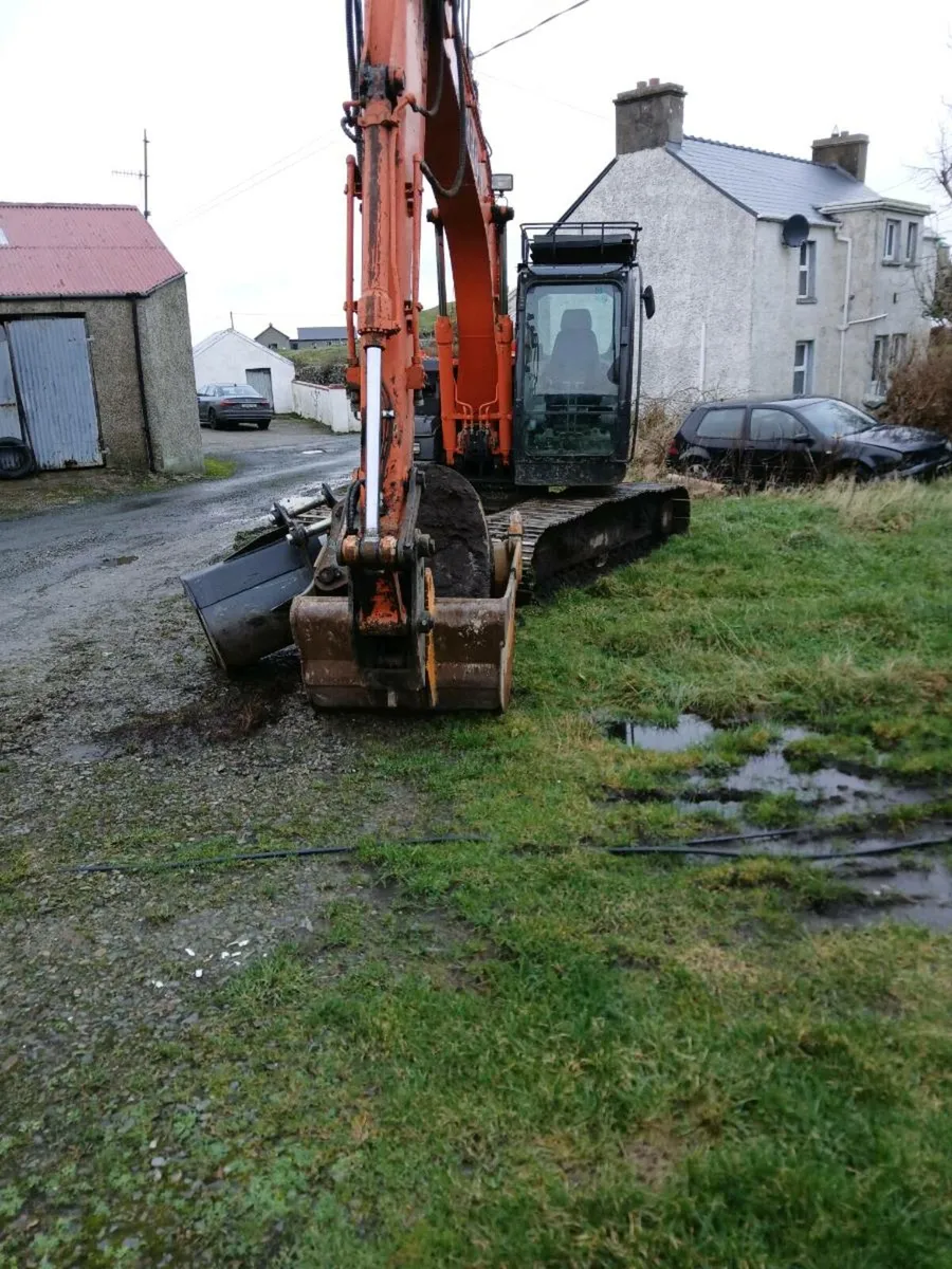 Digger groundworks  hire - Image 1