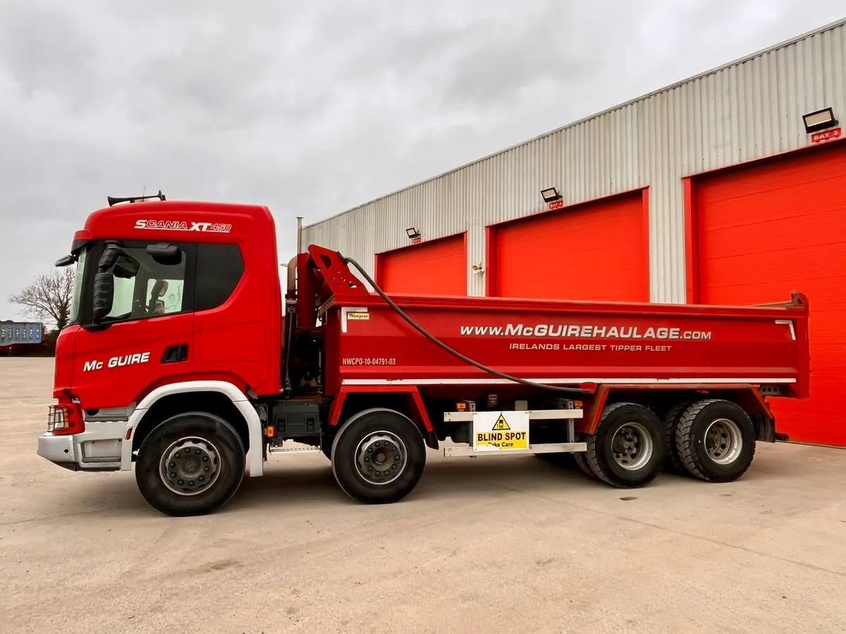 2021 Scania P450 XT 8x4 Tipper - Image 3