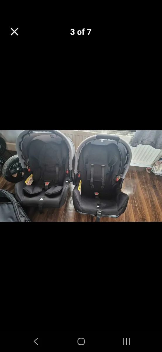 Ikkle bubba grey travel system - Image 2