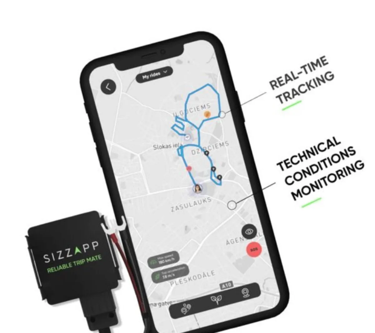 SIZZAPP Tracker - Image 3