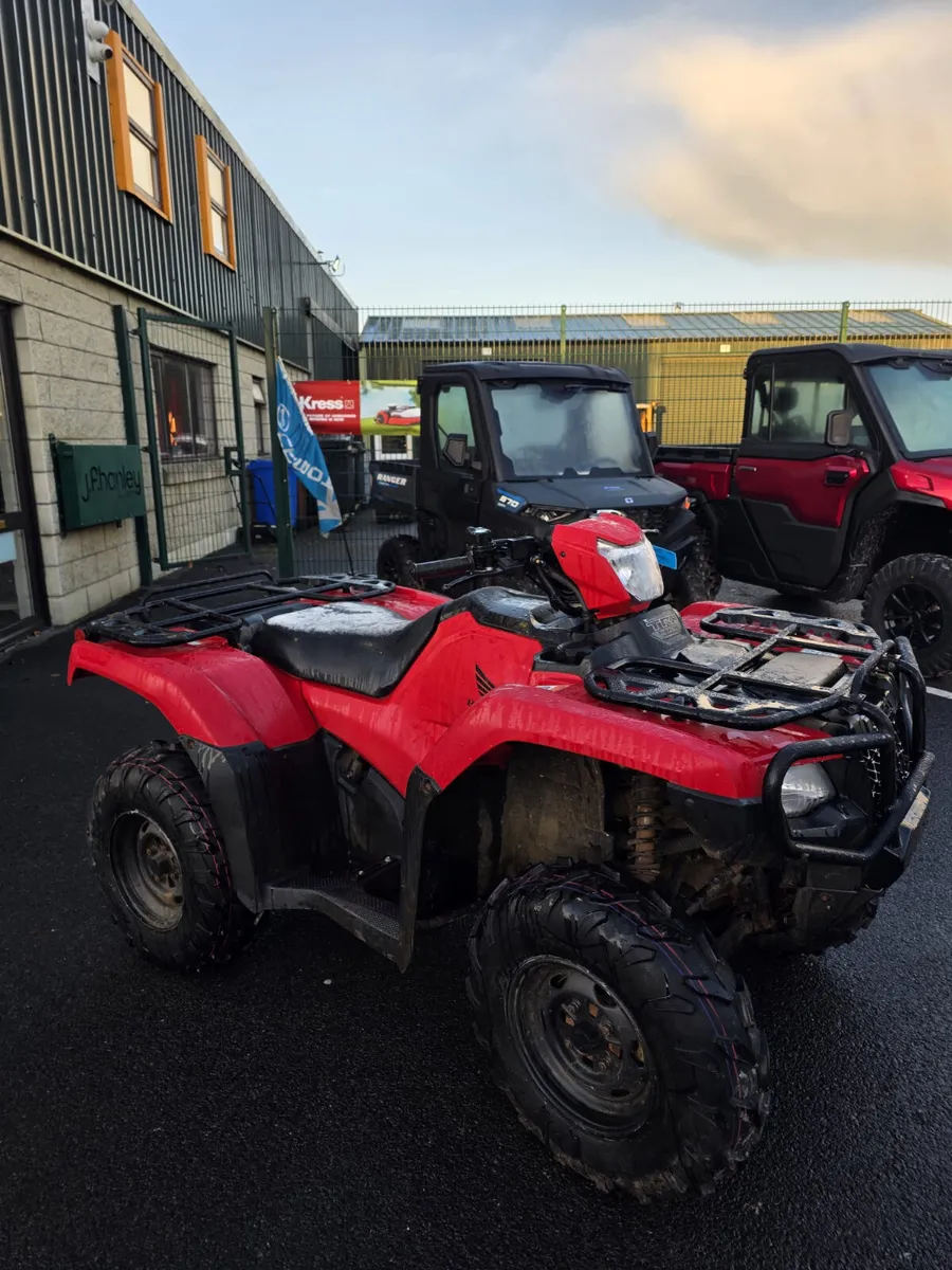 Honda TRX500FA 2018 2300 hrs - Image 4