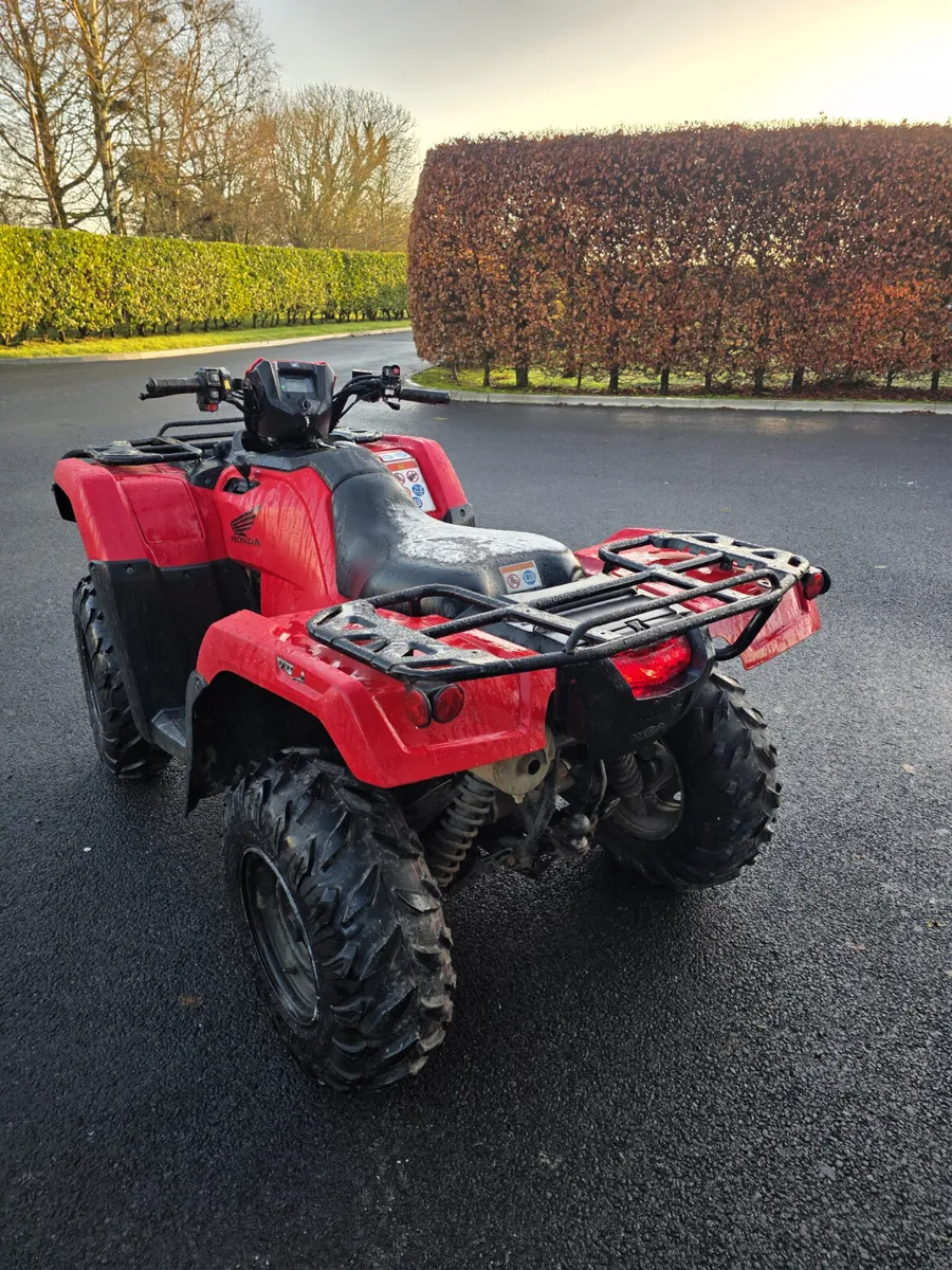 Honda TRX500FA 2018 2300 hrs - Image 3