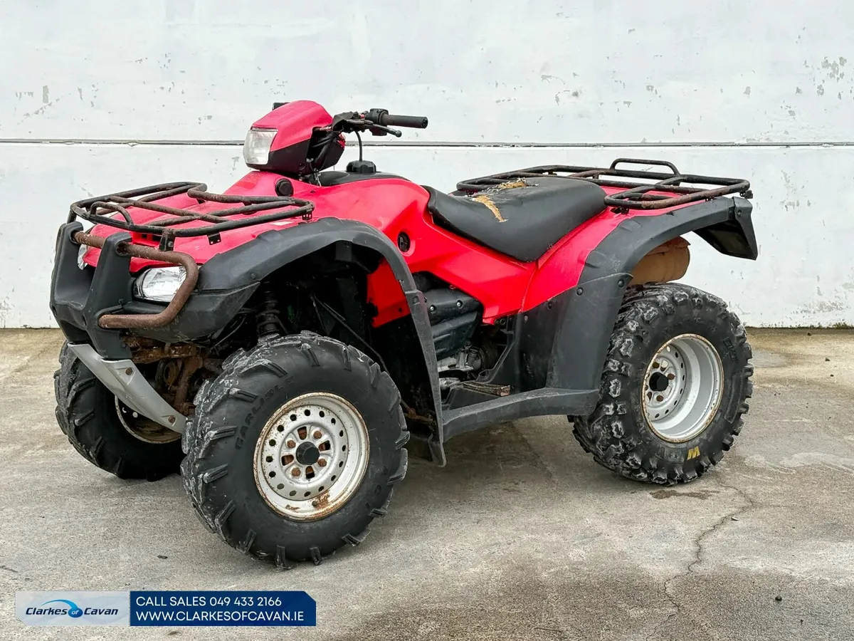 2008 Honda TRX500Fm Quad - Image 1