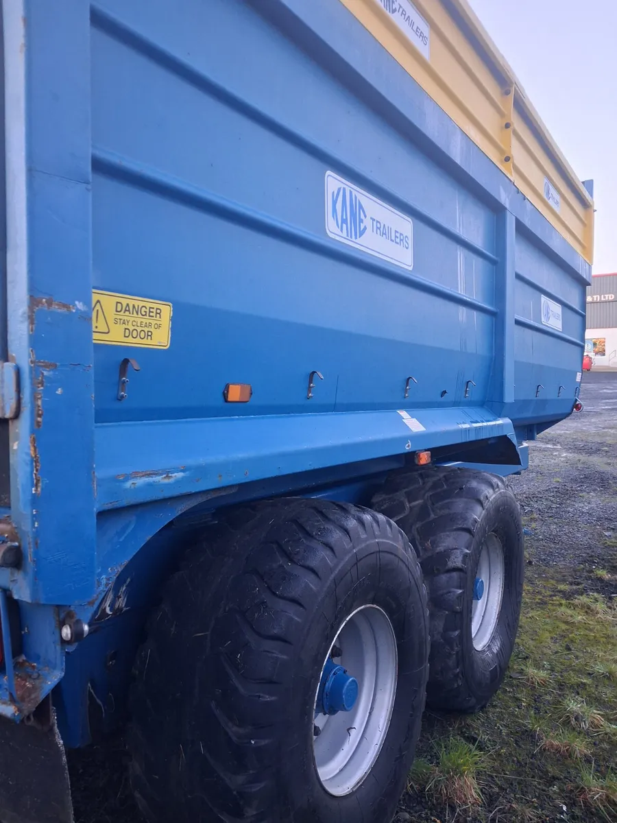 Kane silage trailer 16T halfpipe - Image 4