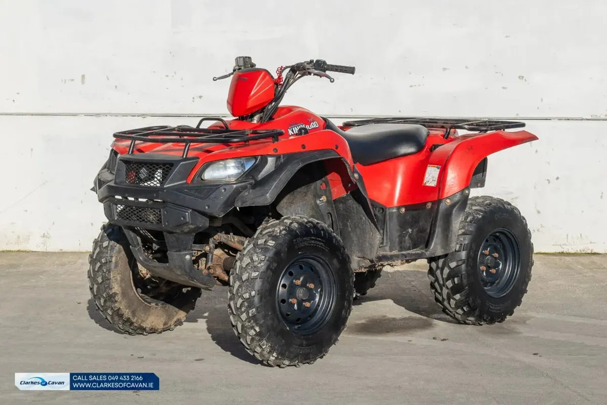 2014 Suzuki King Quad - Image 1