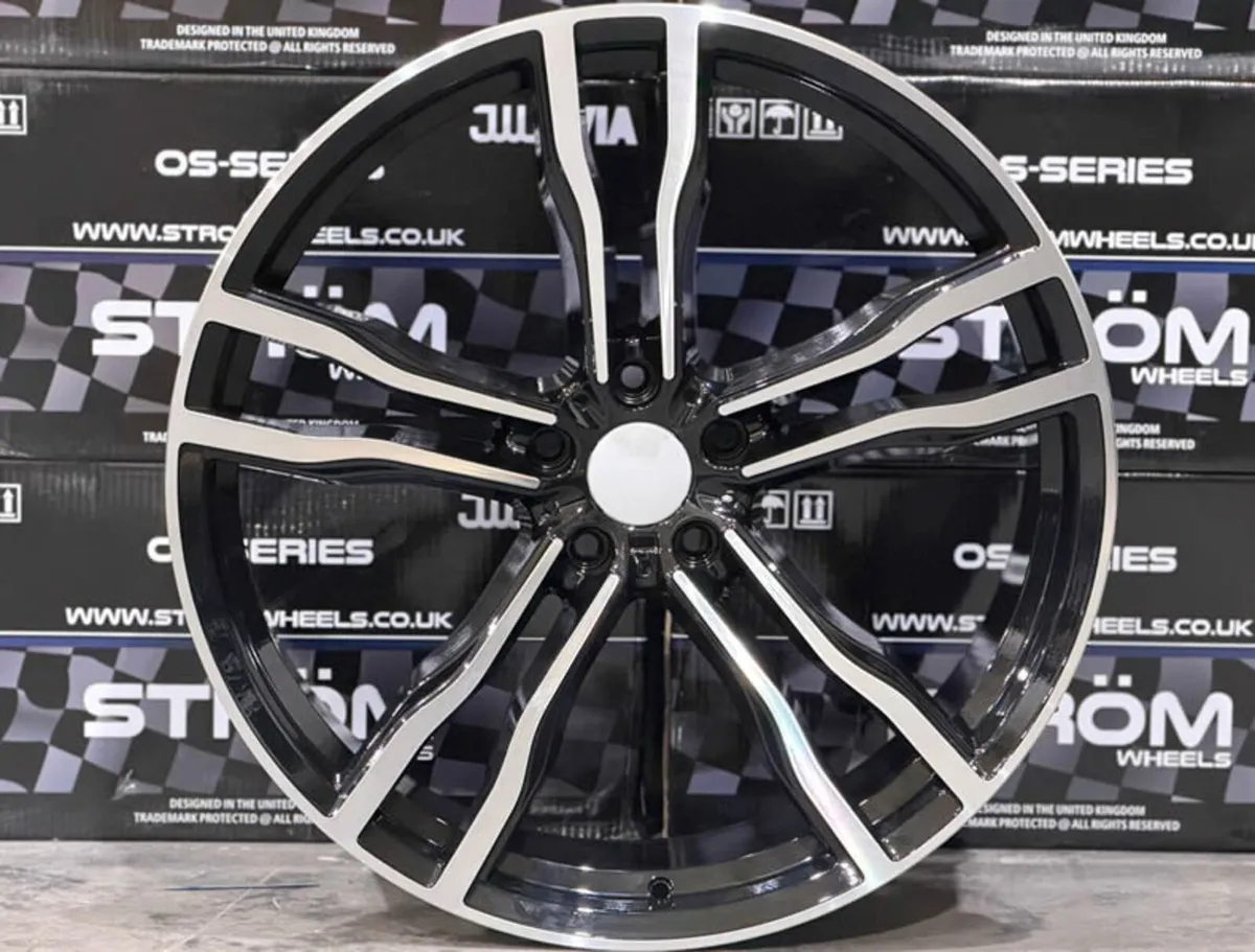22" X6M Style ALLOYS + TYRES For BMW X5 F15 - Image 1