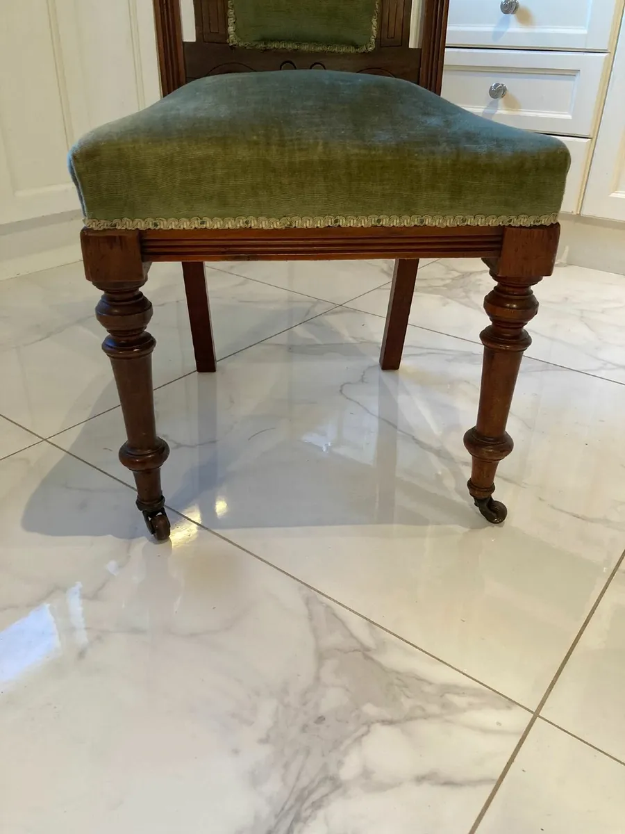Antique Dining Room Chairs - Image 2