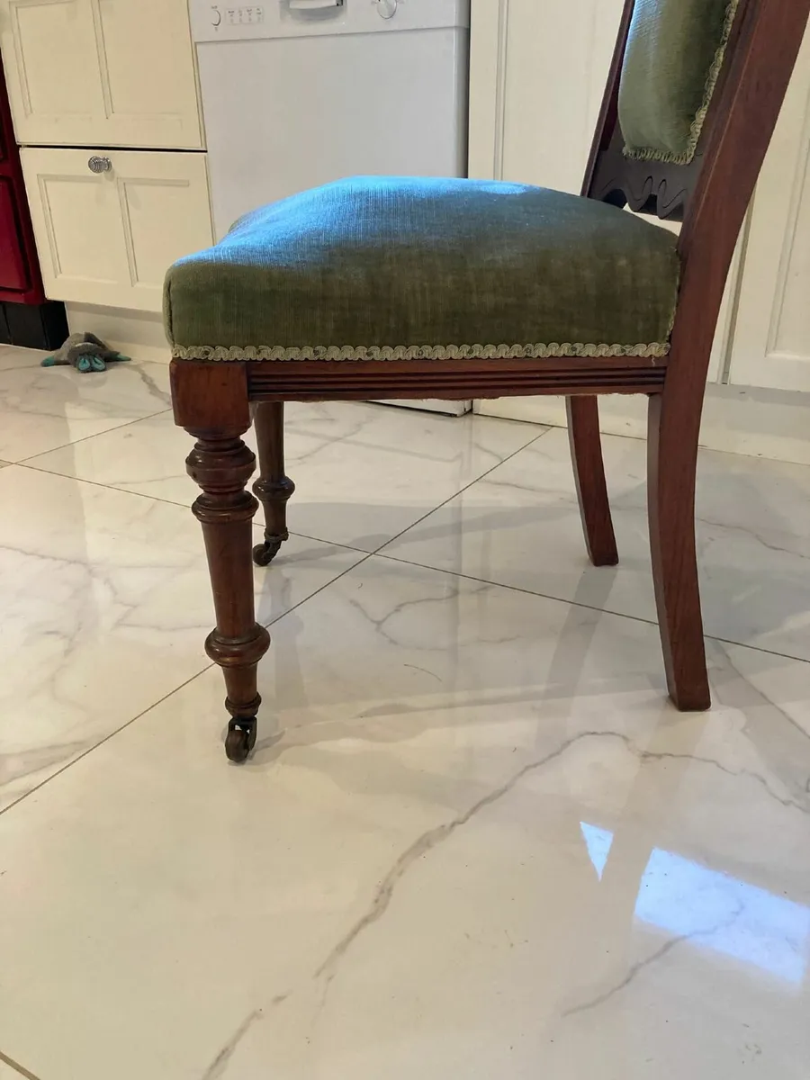 Antique Dining Room Chairs - Image 3