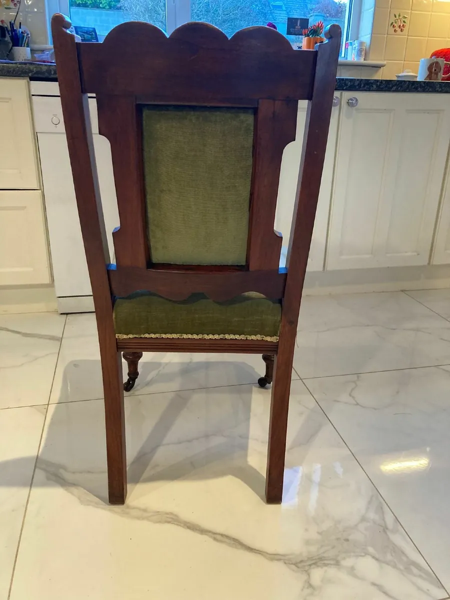 Antique Dining Room Chairs - Image 4