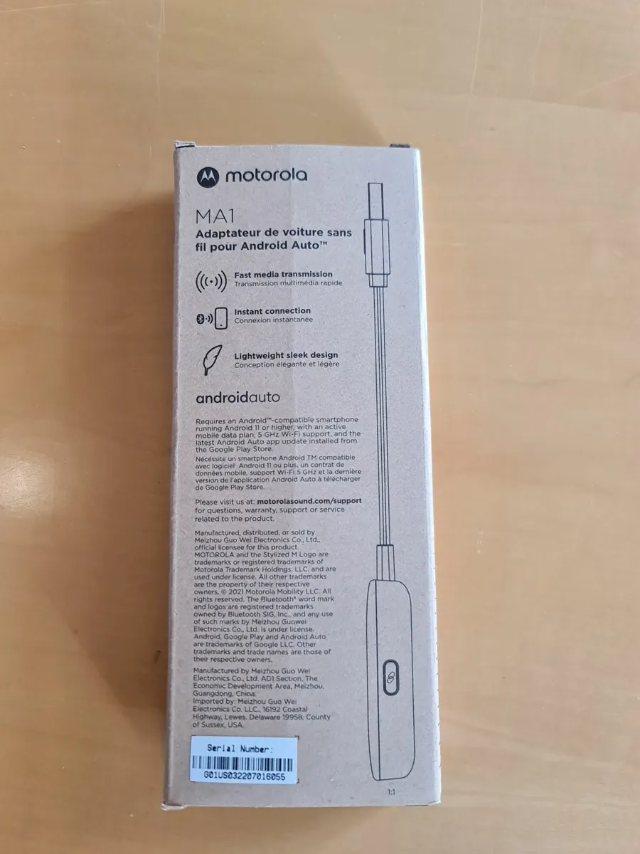 Motorola Wireless Android Auto Dongle - Image 3