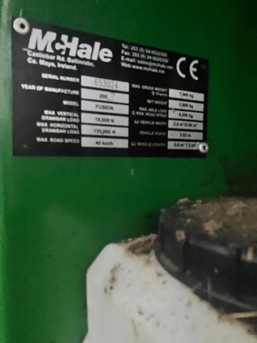 MCHALE FUSION 2 - Image 1