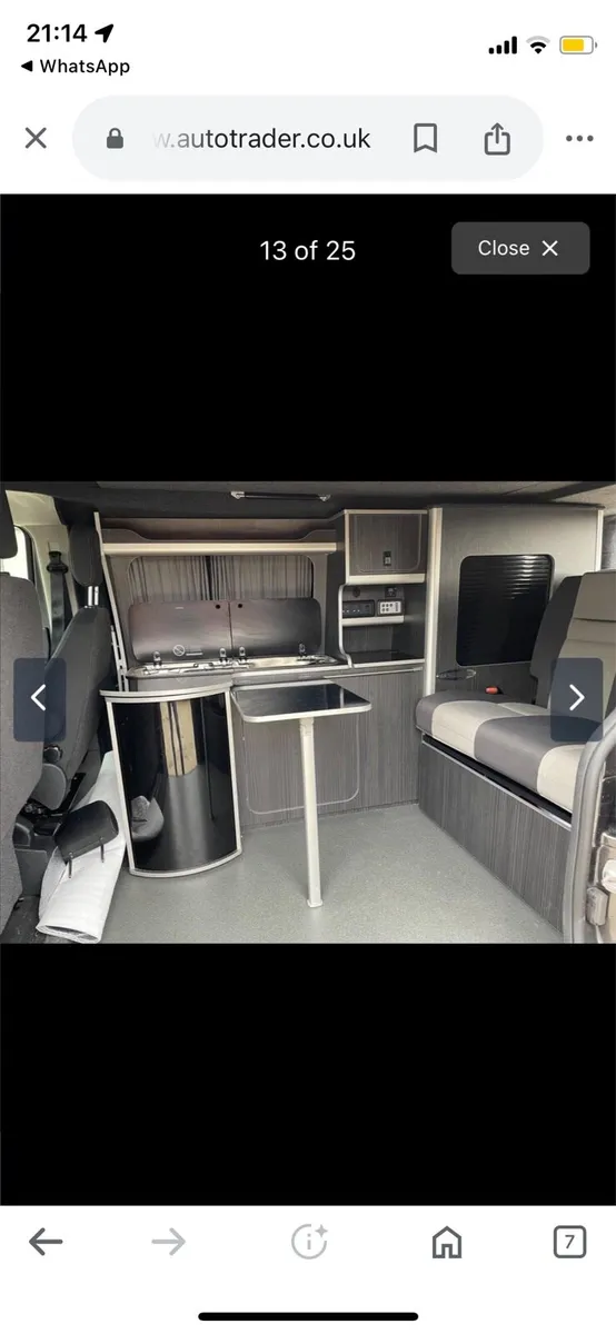 Transit Custom Camper conversion Automatic 4 berth - Image 2