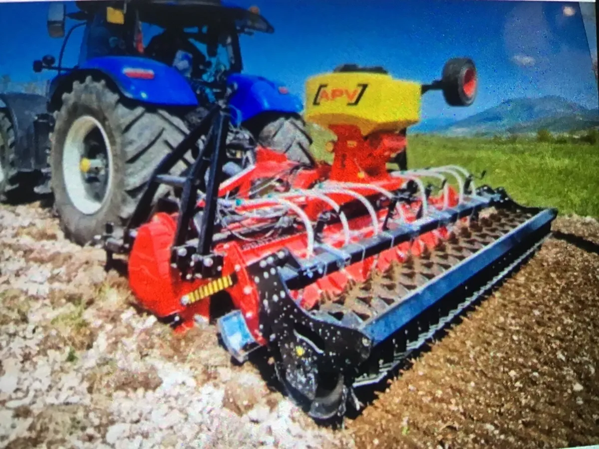 Stone burier  for reseeding grassland - Image 1