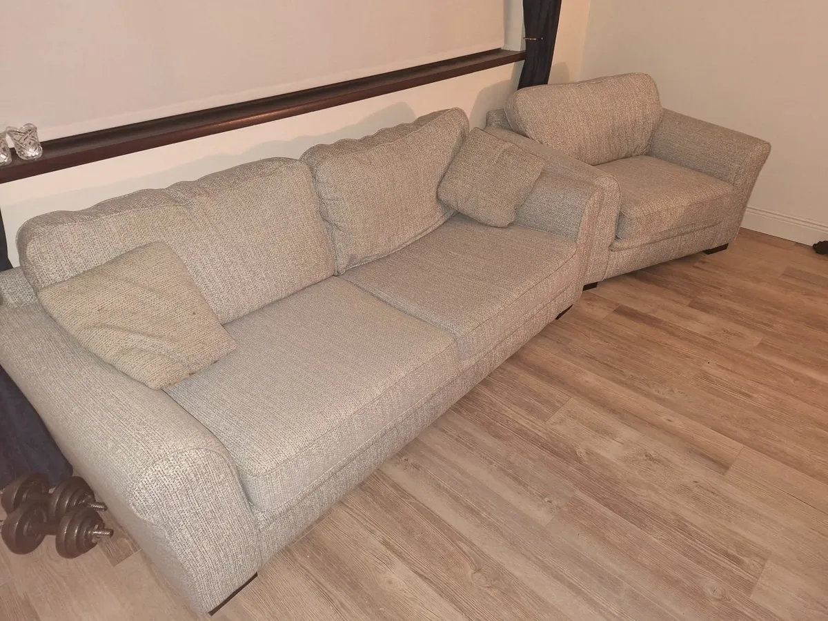 Two seater and cuddler chair - Image 2